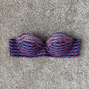 Xhilaration Bandeau Bikini Top